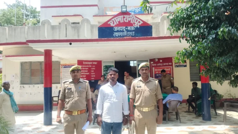 रानीपुर पुलिस गैगेस्टर एक्ट अभियुक्त को किया गिरफ्तार।