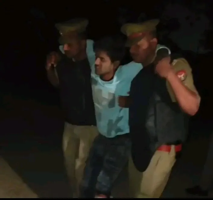 मुबारकपुर पुलिस का बड़ा एक्शन, प्रतिबंधित पशु वध गिरोह का भंडाफोड़, मुठभेड़ में आरोपी घायल गिरफ्तार
