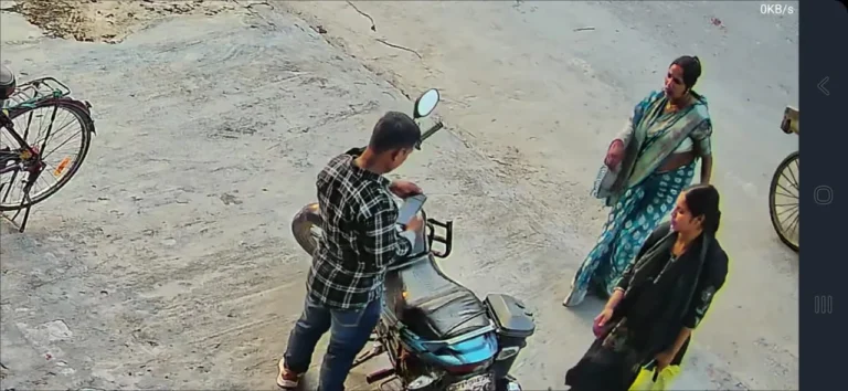 रानीपुर: बाजार आए युवक की मोटरसाइकिल चोरी, सीसीटीवी में कैद हुई वारदात